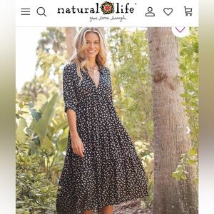 Brand new with tags natural life maxi dress size medium
